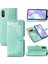 Redmi 9A Darbeye Deri Kılıf Zarif Desen Basit Flip Case (Yurt Dışından) 2