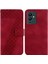 Infinix Not 12 5g Kabartmalı Desen Flip Folio Kapak Kartı Için Telefon Kılıfı (Yurt Dışından) 1