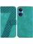 Onur X7 Kart Yuvası Fonksiyonu Için Kılıf Cüzdan Kabartmalı Desen Flip Folio Pu (Yurt Dışından) 1