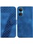 Onur X7 Kart Yuvası Fonksiyonu Için Kılıf Cüzdan Kabartmalı Desen Flip Folio Pu (Yurt Dışından) 1