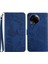 Realme 11 Için Kılıf Bilek Kayışı ile 5g Pu Deri Kapak Çevirin Darbeye (Yurt Dışından) 1