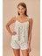 Butterfly Kadın Şort Takımı Farklı Renk Seçenekleriyle Rahat Pijama 3