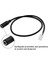 Rj9 4P4C Erkek Fiş 3.5mm Dişi Jak Kulaklık Ses Telefon Dönüştürücü Adaptör Uzatma Kablo Tel Kablosu/ (Yurt Dışından) 4