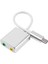 Konektör Tipi C Kablo Ses I Ayırıcı Harici Adaptör Kulaklık USB Ses I Harici Adaptör ile 3.5mm Dişi (Yurt Dışından) 5