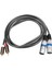 1.5 M Çift Rca Erkek Xlr Erkek Kablo 2 Xlr 2 Rca Fiş Adaptörü Hifi Stereo Ses Uzatma Kablosu Miniphone Hoparlör (Yurt Dışından) 1