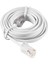 RJ11 6P4C - RJ45 8P4C Modüler Telefon Internet Uzatma Kablosu 3 Metre (Yurt Dışından) 1