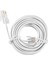 RJ11 6P4C - RJ45 8P4C Modüler Telefon Internet Uzatma Kablosu 3 Metre (Yurt Dışından) 3