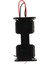 Siyah Çekme Katmanları 4 x 1.5V Aa Piller Tutucu Kılıf Kutusu, Kablo Uçlu (Yurt Dışından) 4