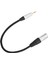 0.3 Metre 3.5mm Erkek Jack Tak 3 Pin Xlr Erkek Korumalı Stereo Kablo Mikrofon Ses Kaydı Için (Yurt Dışından) 3