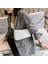 Mor Tarzı 25CMX14CMX4CM Leftsıde Stone Pattern Pu Leather Armpit Bag For Womeolid Color Chain Shoulder Handbags Female Travel Fashion Hand Bag (Yurt Dışından) 3
