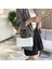 Mor Tarzı 25CMX14CMX4CM Leftsıde Stone Pattern Pu Leather Armpit Bag For Womeolid Color Chain Shoulder Handbags Female Travel Fashion Hand Bag (Yurt Dışından) 4