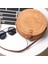 No.6 Tarzı 2020 Yeni Bali Vintage El Yapımı Crossbody Deri Çanta Yuvarlak Plaj Çantası Kızlar Daire Kamış Örgü Çanta Küçük Bohem Omuzdan Askili Çanta Kadın (Yurt Dışından) 5
