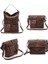 Kumral Tarzı 27CM7CM42CM Kadın Büyük Kapasiteli Çantalar Pu Leahter Kızlar Için Omuz Çantaları Kadın Yüksek Li Günlük Paket Lades' Alışveriş Crossbody Çanta (Yurt Dışından) 4