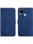 Realme C15/C12 Darbeye Deri Kılıf Çiçekler ve Kelebekler Pu Için Kılıf (Yurt Dışından) 1