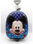 Mavi Mickey Mouse Figürlü Kabartmalı Çekçekli Anaokulu Sırt Çantası 2