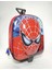 Erkek Çocuk Kırmızı Çekçekli Spiderman Anaokulu Kreş Çantası 1