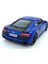 2020 Audi R8 Coupe - Çek Bırak 5inch. Lisanslı Model Araba, Oyuncak Araba 1:36 Mavi 4