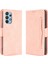Samsung Galaxy A32 4g ile Uyumlu Kickstand Koruyucu, Kredi Kartı Tutacağı Pu Deri Darbeye Dayanıklı Telefon Kılıfı (Yurt Dışından) 1