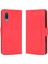 Samsung Galaxy A02 ile Uyumlu Kickstand Koruyucu, Kredi Kartı Tutacağı Pu Deri Darbeye Dayanıklı Telefon Kılıfı (Yurt Dışından) 1