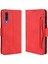 Samsung Galaxy A50/A50S/A30S ile Uyumlu Kickstand Koruyucu, Kredi Kartı Tutacağı Pu Deri Darbeye Dayanıklı Telefon Kılıfı (Yurt Dışından) 1