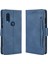 Motorola Moto One Vision ile Uyumlu Kickstand Koruyucu, Kredi Kartı Tutacağı Pu Deri Darbeye Dayanıklı Telefon Kılıfı (Yurt Dışından) 1
