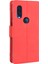 Motorola Moto One Vision ile Uyumlu Kickstand Koruyucu, Kredi Kartı Tutacağı Pu Deri Darbeye Dayanıklı Telefon Kılıfı (Yurt Dışından) 5
