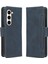 Samsung Galaxy Z Fold 5 ile Uyumlu Kickstand Koruyucu, Kredi Kartı Tutacağı Pu Deri Darbeye Dayanıklı Telefon Kılıfı (Yurt Dışından) 1