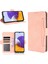 Samsung Galaxy A22 5g ile Uyumlu Kickstand Koruyucu, Kredi Kartı Tutacağı Pu Deri Darbeye Dayanıklı Telefon Kılıfı (Yurt Dışından) 4