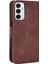 Samsung Galaxy M13 4G/M23 5g ile Uyumlu Kickstand Koruyucu, Kredi Kartı Tutacağı Pu Deri Darbeye Dayanıklı Telefon Kılıfı (Yurt Dışından) 5