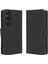 Sony Xperia 1 V ile Uyumlu Kickstand Koruyucu, Kredi Kartı Tutacağı Pu Deri Darbeye Dayanıklı Telefon Kılıfı (Yurt Dışından) 1