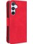 Samsung Galaxy A54 5g ile Uyumlu Kickstand Koruyucu, Kredi Kartı Tutacağı Pu Deri Darbeye Dayanıklı Telefon Kılıfı (Yurt Dışından) 5