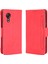 Samsung Galaxy Xcover 5 ile Uyumlu Kickstand Koruyucu, Kredi Kartı Tutacağı Pu Deri Darbeye Dayanıklı Telefon Kılıfı (Yurt Dışından) 1