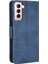 Samsung Galaxy S21 Plus ile Uyumlu Kickstand Koruyucu, Kredi Kartı Tutacağı Pu Deri Darbeye Dayanıklı Telefon Kılıfı (Yurt Dışından) 5