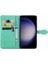 Samsung S23FE Darbeye Basit Iş Zarif Desen Flip Case (Yurt Dışından) 3