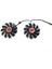 4 Adet 95MM FDC10U12S9-C CF1010U12S Soğutucu Fan Amd Radeon Rx 580 RX580 RX590 Görüntü Kartı Soğutma Fanı Için Değiştirin (Yurt Dışından) 4