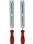 2 Adet 3/16 Inç 4.8mm Yuvarlak Düz Keskin Bileme Kalemtıraş Kuvvet Dosya Dosyaları Tutucu Kolu Kiti Testere Zincir Araçları (Yurt Dışından) 2