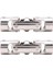 2x Rc Çift Üniversal Mafsal Kardan Ortak Gimbal Kaplinler Vidalı, 5X5MM (Yurt Dışından) 2