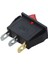 3x Basmalı Anahtar Açık Kapalı Parlak Bipolar 28X10MM 250V 15A 3 Terminal Kırmızı (Yurt Dışından) 1