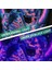 Blacklight Kafatası Goblen, Öpüşen Aşıklar Goblen Uv Reaktif Trippy Psychedelic Neon Halılar Glow 29.5X37.4INCH (Yurt Dışından) 2