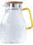 Su Sürahi Cam Su Potu 2000 ml Isıya Dayanıklı Su Sürahisi ve Cam Seti Kare Su Isıtıcısı Çay Ev Için Kaynatma (Yurt Dışından) 1