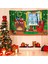 Merry Christmas Zemin Sahne Ayarlayıcıları Banner Hoş Geldiniz Kış Kar Dekoratif Noel Arka Plan Duvar Dekorasyonu Için (Yurt Dışından) 3
