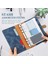 6 Halkalı Defter Bağlayıcı Pu Deri Bağlayıcı Dizüstü Bağlayıcı Kapağı Şeffaf Plastik A6 Bağlayıcı Zarf Çanta Mavi (Yurt Dışından) 3