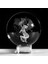 3D Lazer Kazınmış Yıldızlı Kristal Dekoratif Top Heykelcik 60MM Cam Küre Paperweight Standı Sanat Dekor El Sanatları D (Yurt Dışından) 2
