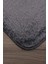 Relax Antrasit Köşeli 60X100 + 50X60 cm 2'li Pufidik Banyo Paspası Seti Kaymaz Klozet Takımı 2
