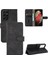 Kart Tutucu Flip ile Samsung Galaxy S21 Ultra Koruyucu Kapak Için Kılıf (Yurt Dışından) 1