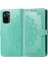 Redmi Not 10 Için Kılıf 4g Deri Kılıf Kapak Çevirin Basit Iş Desen (Yurt Dışından) 1