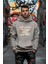 Unisex Tarz Baskılı Rahat Kesim Oversize Sweatshirt 4