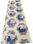 Blue Blanc Desenli Runner 44X145 5