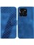Honor X6A Kabartmalı Desen Cüzdan Pu Deri Flip Folio Kapak Için Kılıf (Yurt Dışından) 1