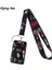 No.1 Tarzı Flyingbee Panda Kedi Inek Boyun Askısı Ipi Tuşları Kımlık Kartı Spor Salonu Telefon Askıları USB Rozet Tutucu Dıy Asmak Halat Kement Kordon (Yurt Dışından) 1